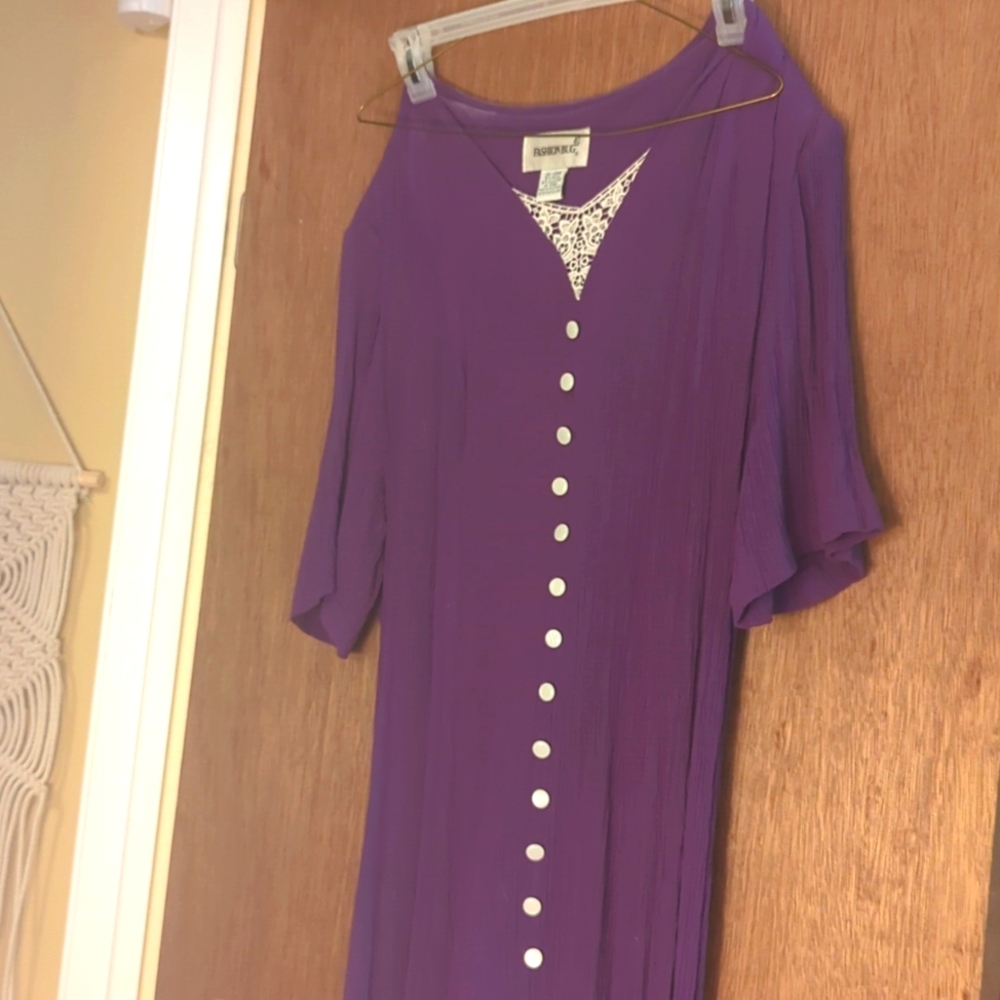 Purple dress